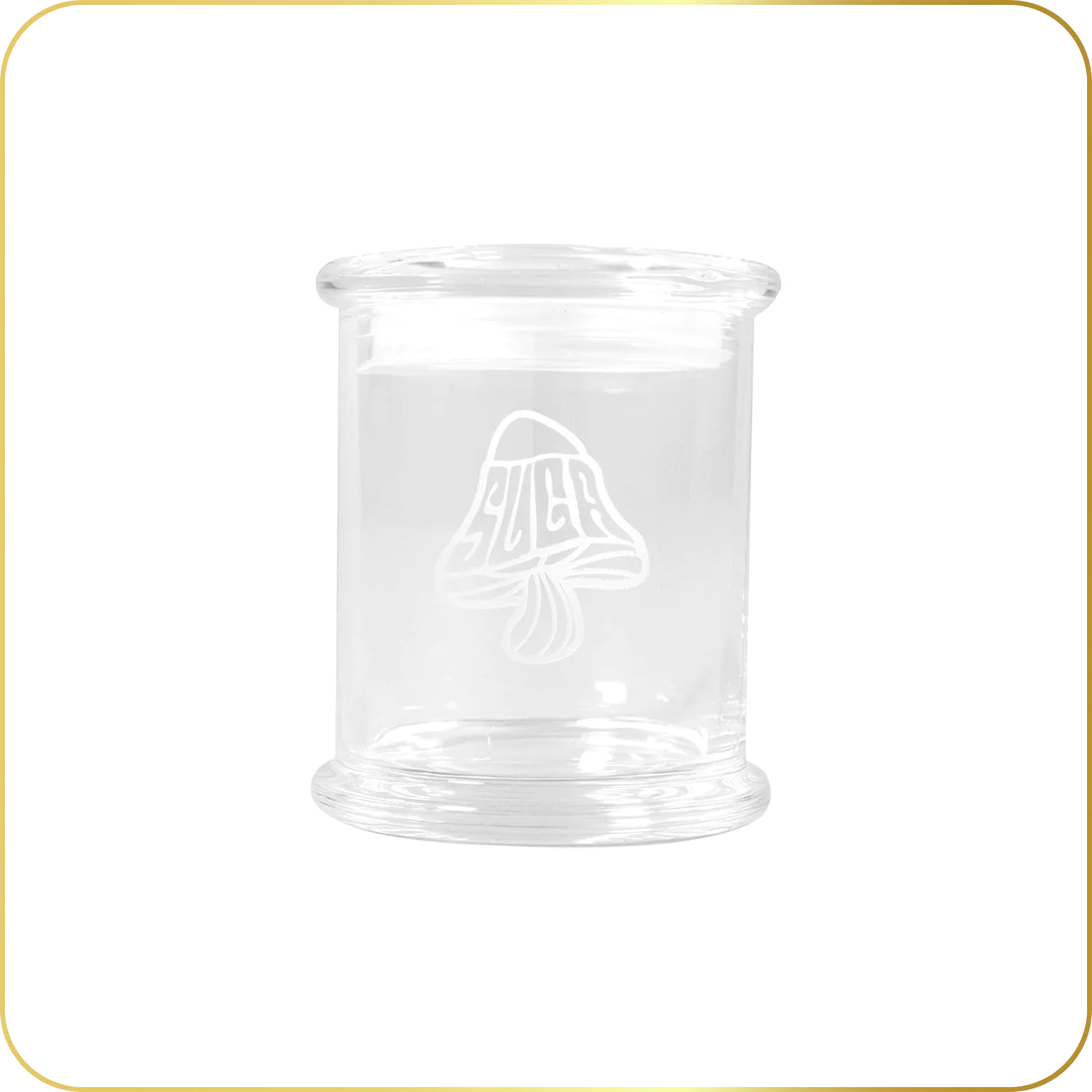 Chromatic Glass Jar